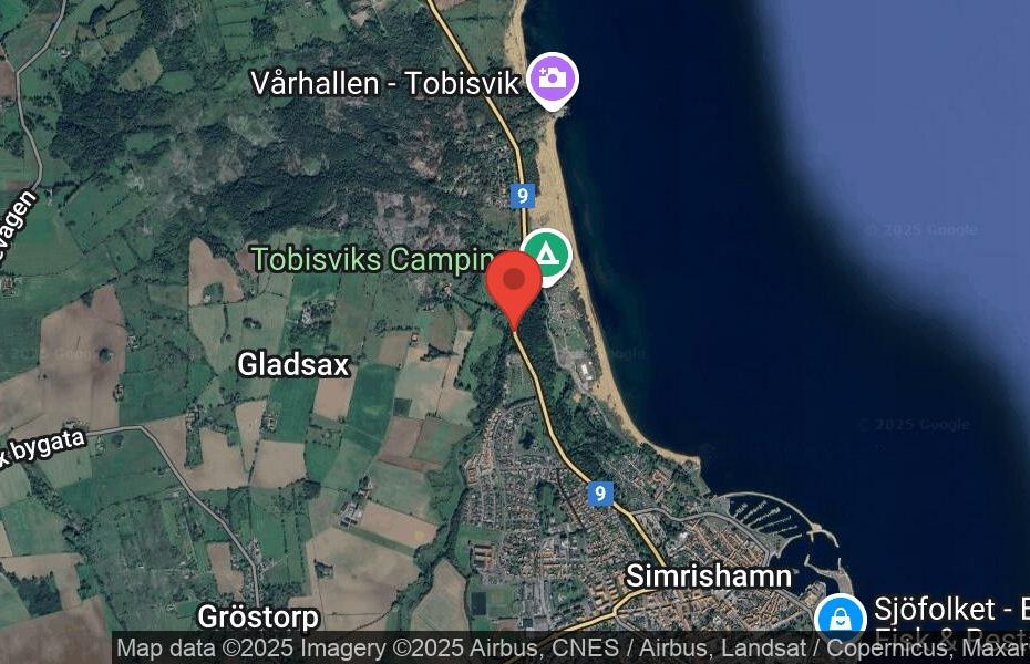 Händelseplats, Google Maps