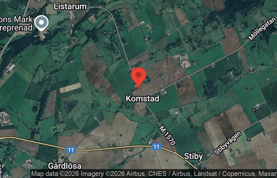 Händelseplats, Google Maps